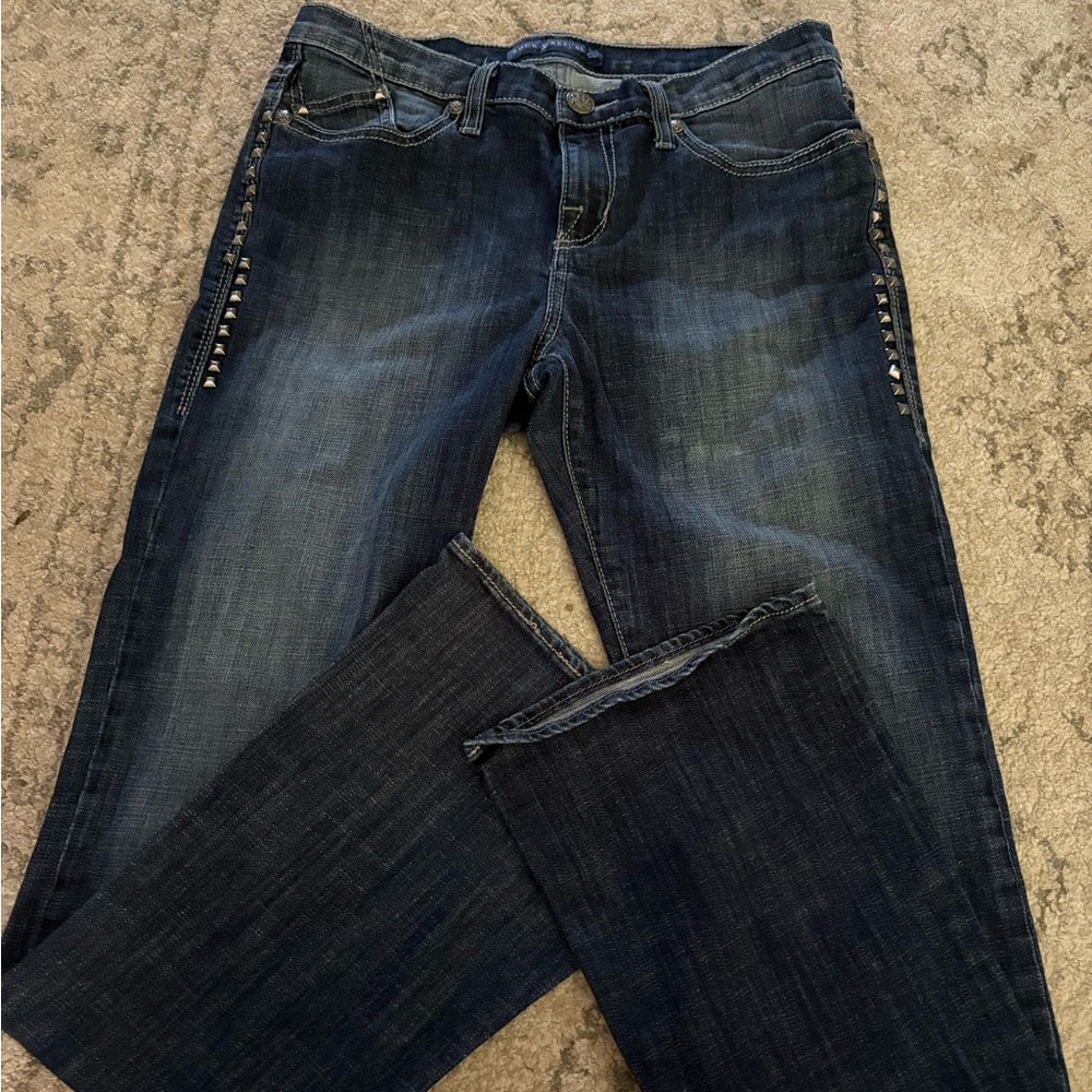 ROCK & REPUBLIC Kasandra Dark Wash Bootcut Jeans - Women's Size 10